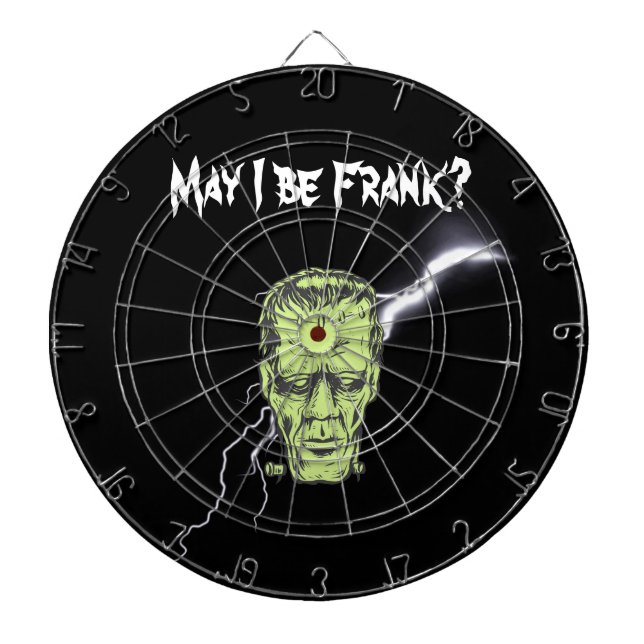 Dart Board, May I Be Frank, Frankenstein Dartboard (Front)
