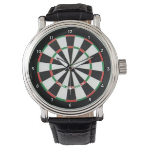 Dart Board Personalised Watch