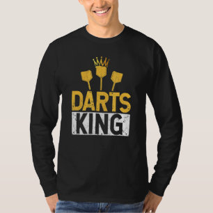 Dart Crown Player Fan Champion Winner Darter Darts T-Shirt
