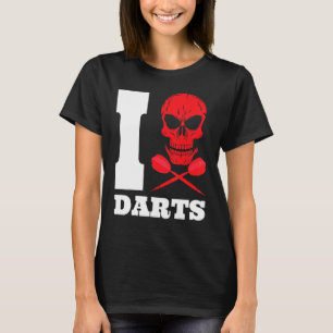 Dart Darts Skull 180 T-Shirt