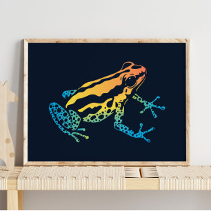 Dart Frog   Wall Print for Jungle Room