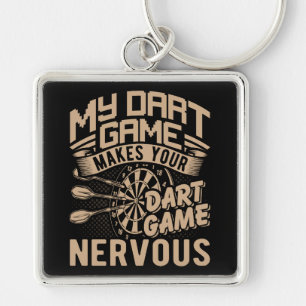Dart Game Flex Premium Key Ring