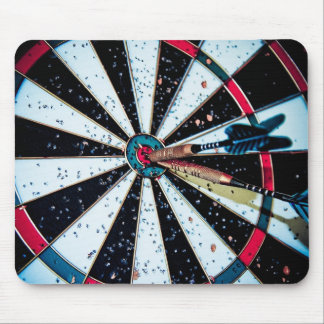 Dart game mouse mat