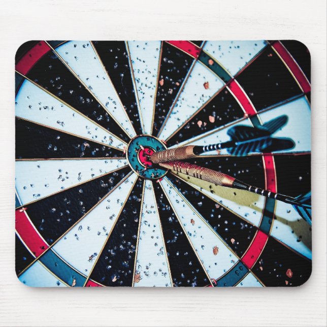 Dart game mouse mat (Front)