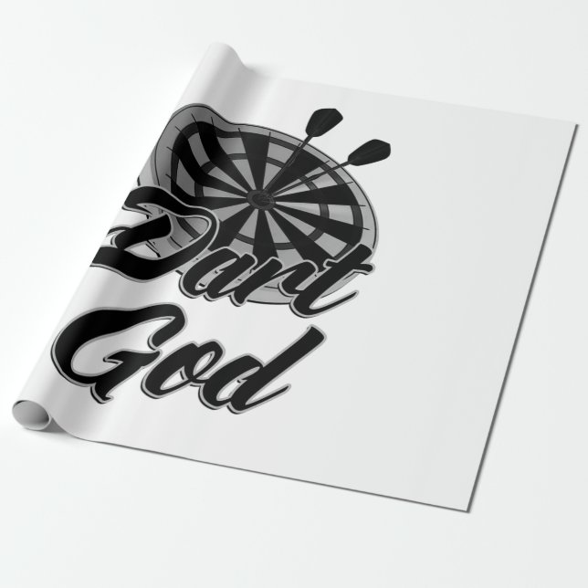 Dart God Wrapping Paper (Unrolled)