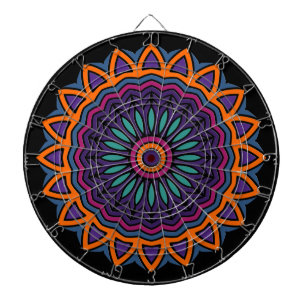 DART Mandala - Flower Dartboard