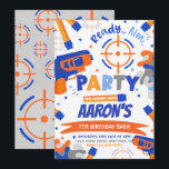 Dart Party Birthday Invitation<br><div class="desc">Dart party birthday gift ideas</div>
