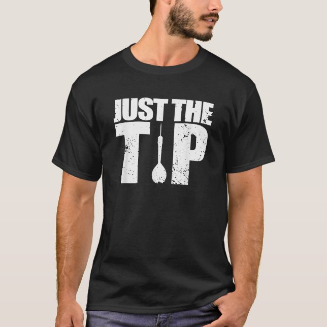 Dart Player Team League Funny Darts T-Shirt (Front)