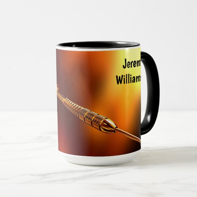 Dart Player's Special Design - Personalise Mug (Front Right)