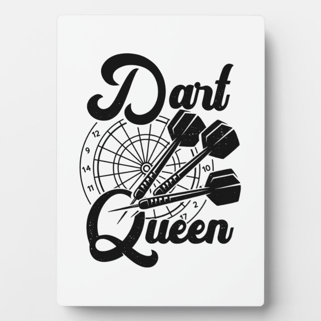 Dart Queen Plaque (Front)