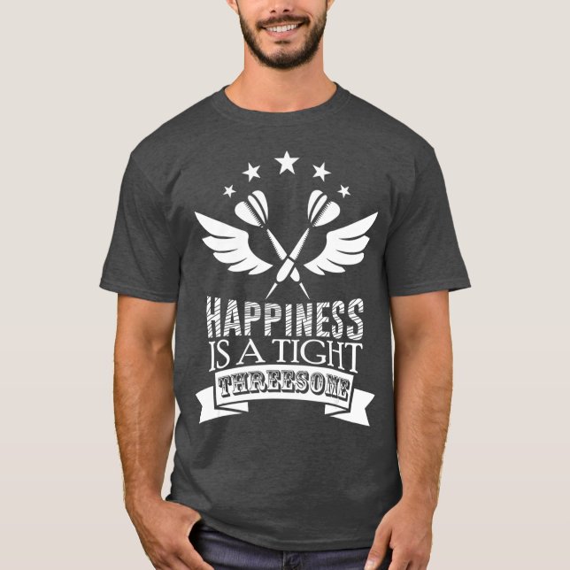 Dart Team Gift Funny Dart Player T-Shirt (Front)