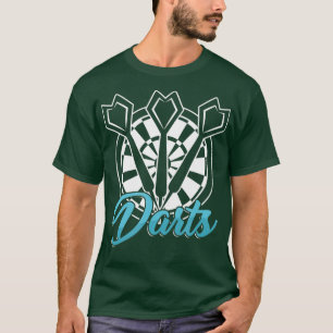 Dart Tournament Dart Player Dart Team Bullseye T-Shirt