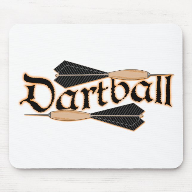 Dartball Darts Mouse Mat (Front)