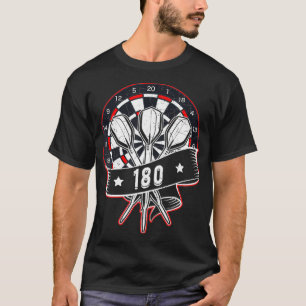 Dartboard 180 Tripple Twenty Bullseye Dart Dart T-Shirt