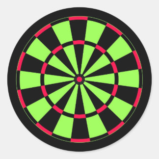Dartboard Classic Round Sticker