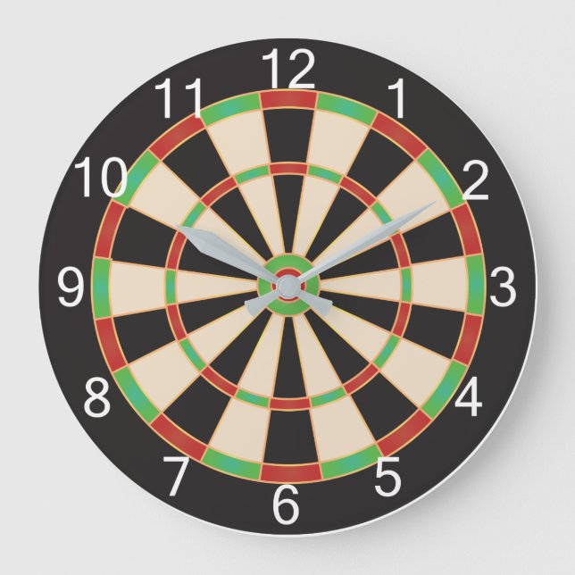 Dartboard Clock (Front)