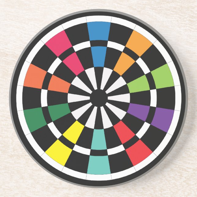 Dartboard Coaster (Front)