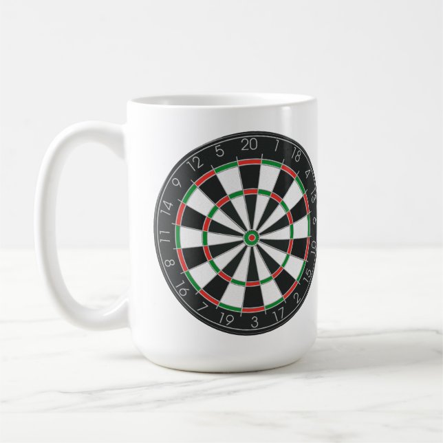 Dartboard Coffee Mug (Left)
