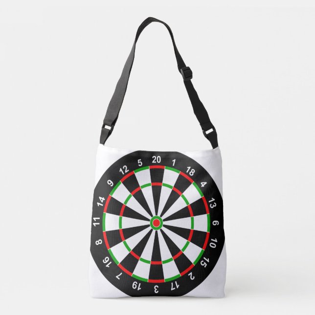 Dartboard Crossbody Bag (Back)