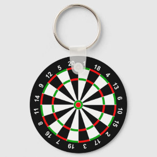 Dartboard Key Ring