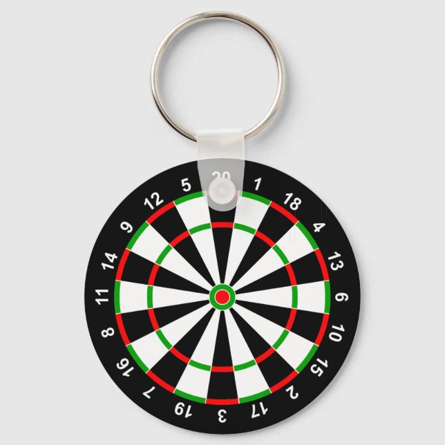 Dartboard Key Ring (Front)