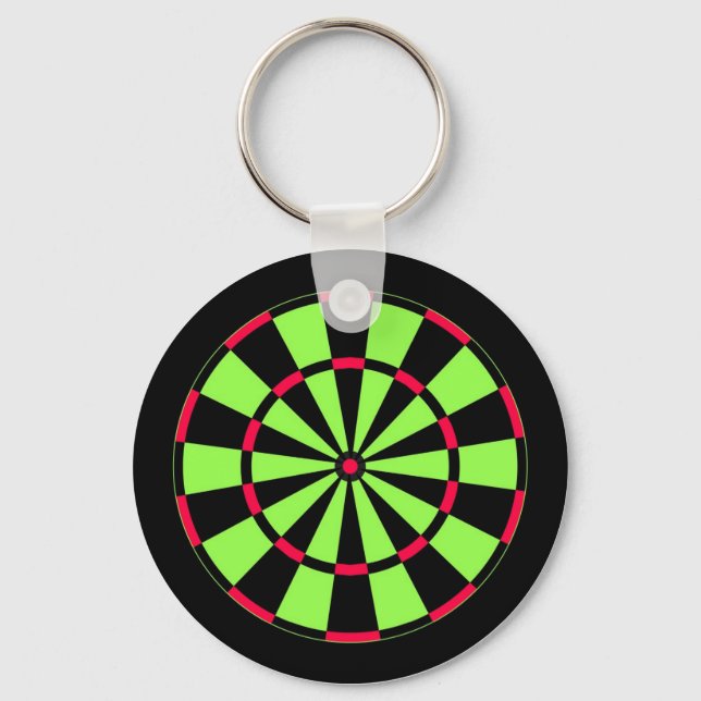 Dartboard Key Ring (Front)