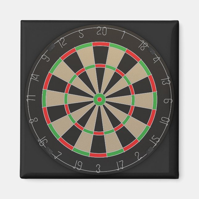 Dartboard Lover Magnet (Front)