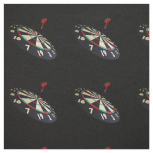 Dartboard Pattern, Fabric