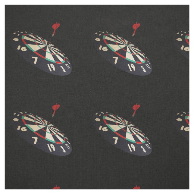 Dartboard Pattern, Fabric (Swatch)