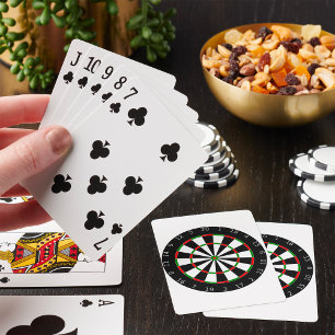 Dartboard Playing Cards