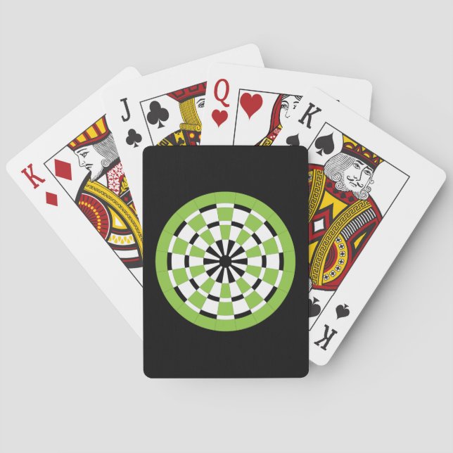 Dartboard Playing Cards (Back)
