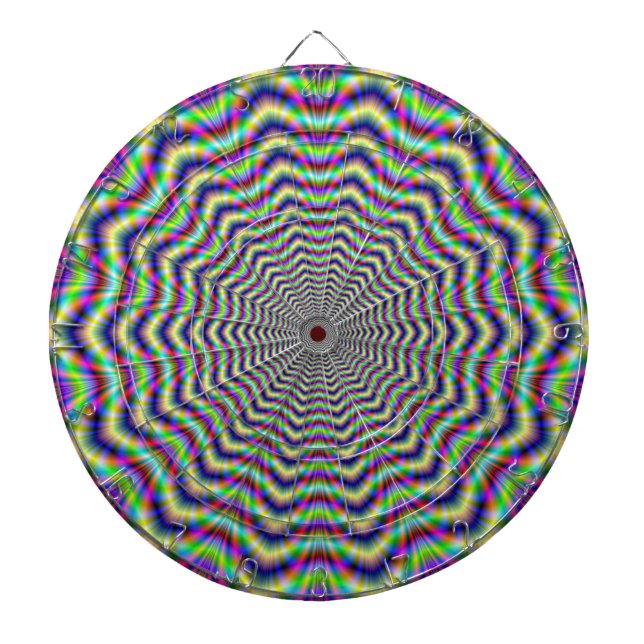 Dartboard  Psychedelic Web Star (Front)