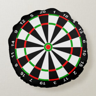 Dartboard Round Cushion