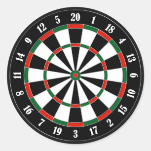 Dartboard Sticker