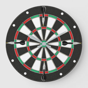 Dartboard Wall Clock