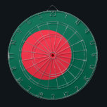 Dartboard with Flag of Bangladesh<br><div class="desc">Add a touch of Bangladesh pride to your game room with our exclusive dartboard featuring the flag of Bangladesh! Crafted with precision and attention to detail, this dartboard is more than just a game accessory; it’s a celebration of Bangladesh’s heritage and national pride. The bold design prominently showcases the iconic...</div>