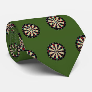 Dartboards On Green, Tie