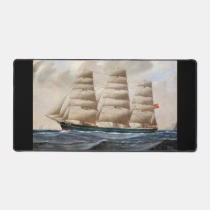 Dartford Sailing ship 1910 Desk Mat