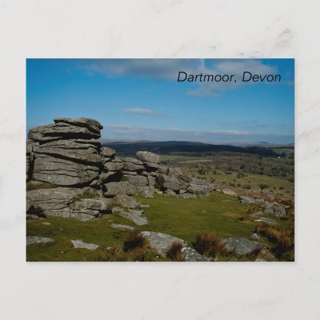 Dartmoor, Devon Postcard (Front)