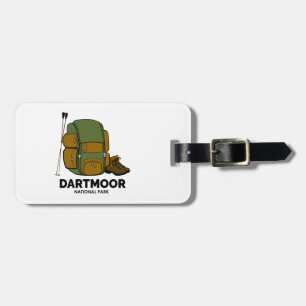 Dartmoor National Park Backpack Luggage Tag