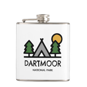 Dartmoor National Park Hip Flask