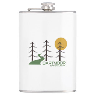 Dartmoor National Park Trail Hip Flask