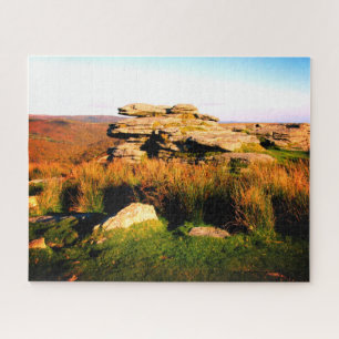 Dartmoor tor jigsaw puzzle