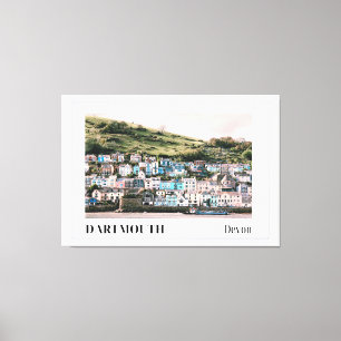 Dartmouth, Devon Canvas Print