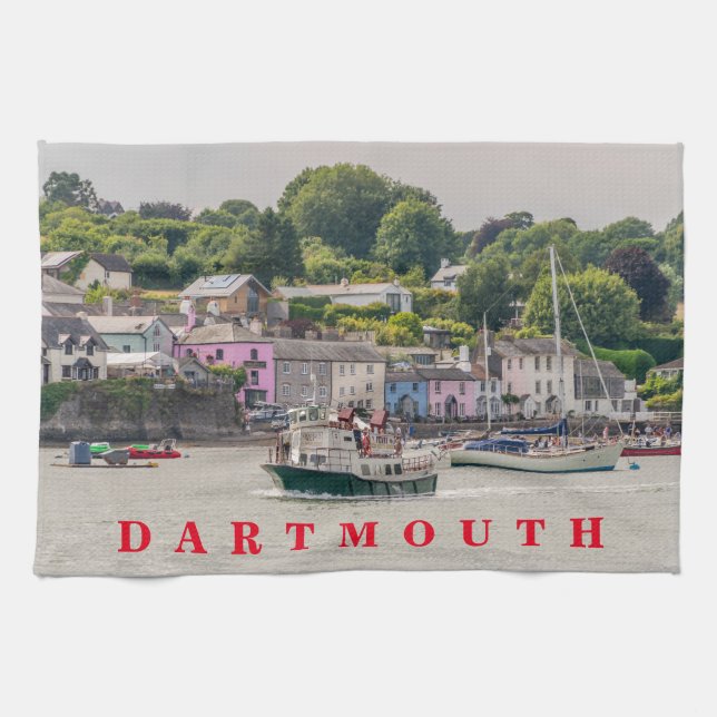 Dartmouth tea towel (Horizontal)