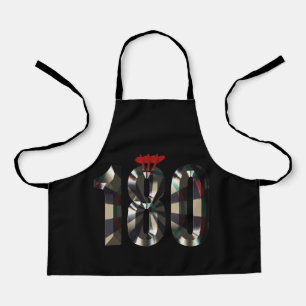 Darts 180 Club, Kids Full Print Apron
