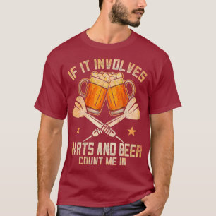 Darts And Beer Count Me T-Shirt