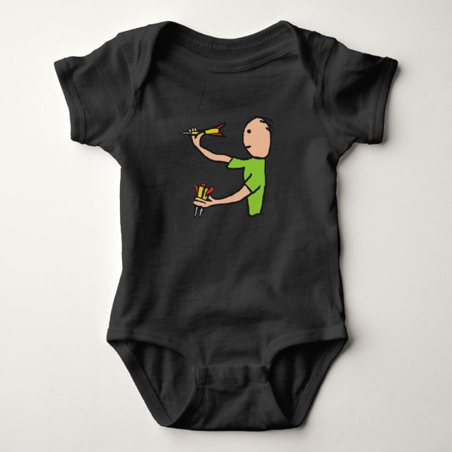 Darts Baby Bodysuit (Front)