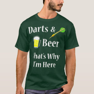 Darts Beer Funny for Dart Player T-Shirt