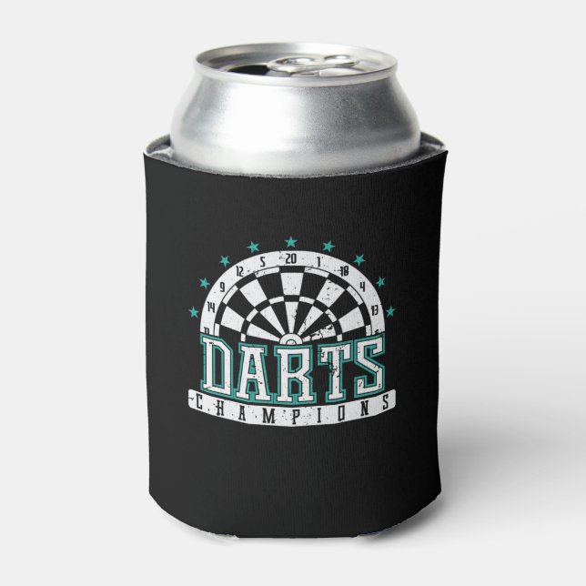 Darts Champion Can Cooler (Can Front)